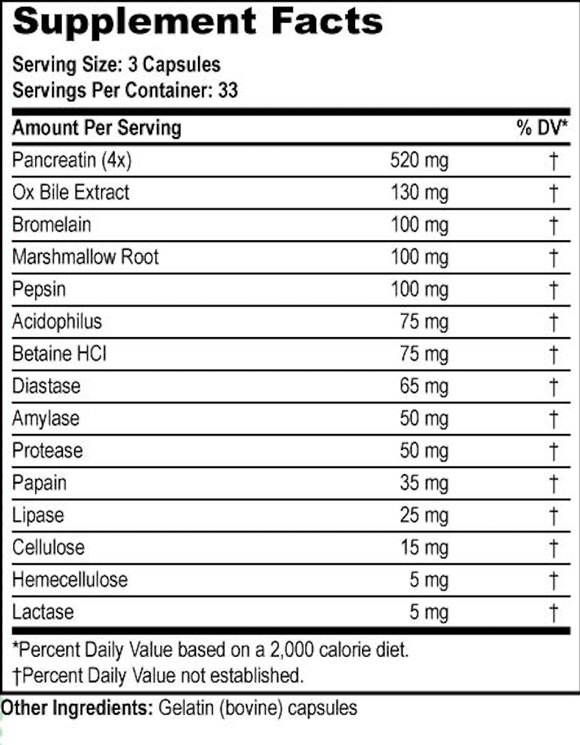 Enzimas Digestivas Plus